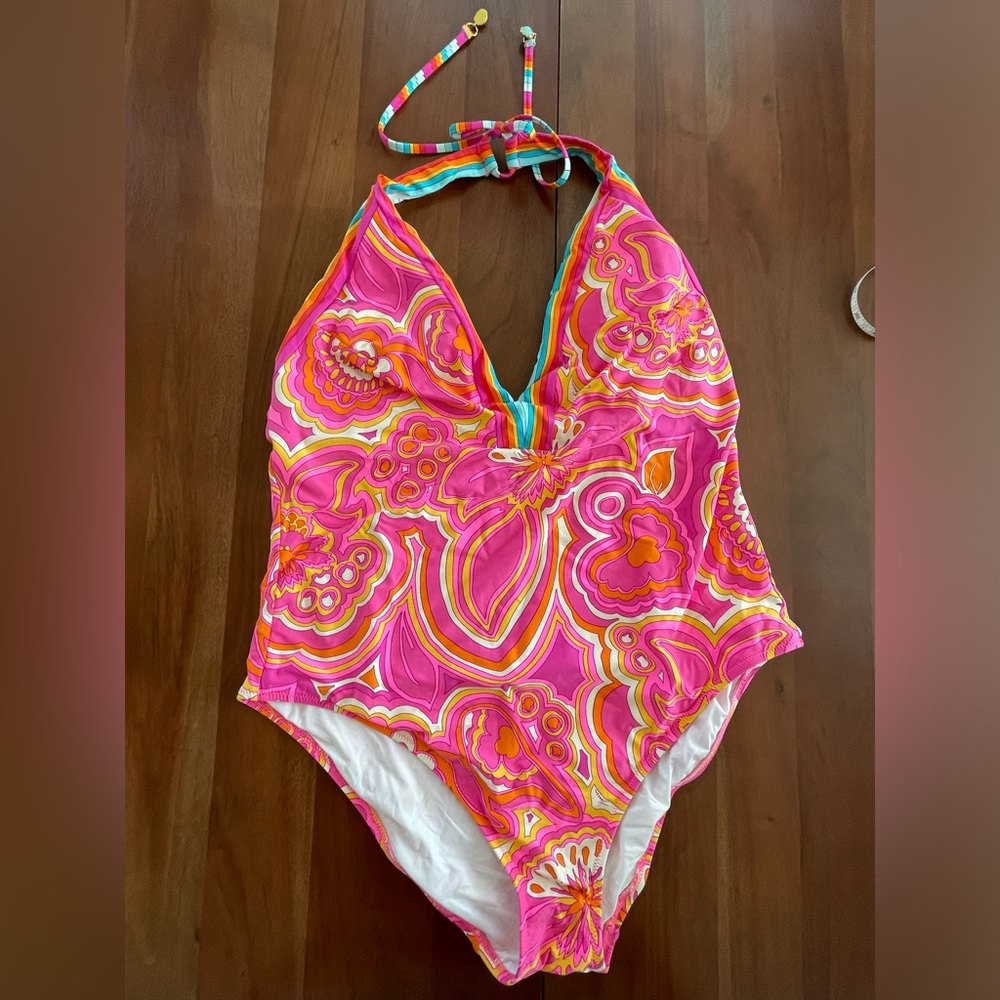 Trina Turk one piece swim suit
